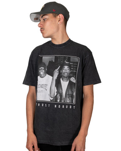 TSHIRT IKAO TUPAC/BIGGIE LL837 NOIR - Cashville