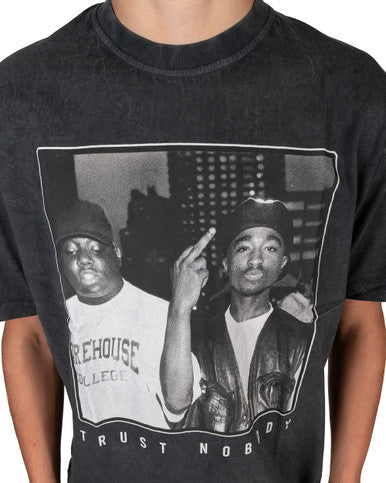 TSHIRT IKAO TUPAC/BIGGIE LL837 NOIR - Cashville