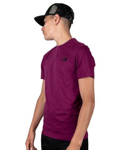 TSHIRT THE NORTH FACE SIMPLE DOME VIOLET - Cashville