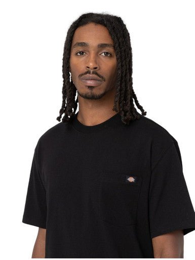 TSHIRT DICKIES POCHE POITRINE NOIR - Cashville