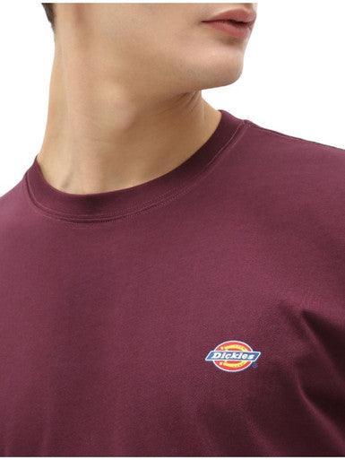 TSHIRT DICKIES MAPLETON A MANCHE COURTE BORDEAUX - Cashville