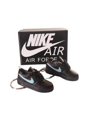 PORTE-CLES AIR FORCE 1 "TIFFANY" NOIR (EXCLUSIVITÉ : BOÎTE + 2 PORTE-CLÉS) - Cashville