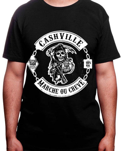 T-shirt Cashville Noir - Anarchy