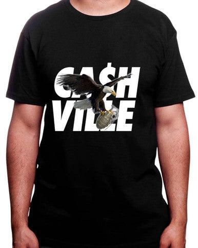 T-shirt Cashville Noir - Aigle Noir