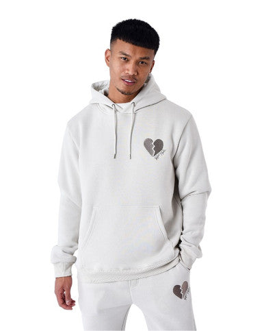 HOODIE PROJECT X PARIS COEUR BRISE BEIGE - Cashville