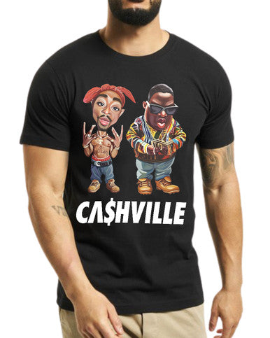 T-shirt Biggie & Tupac - Cashville