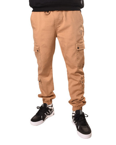 JOGGER PROJECT X PARIS SERRAGE ELASTIQUE MARRON - Cashville