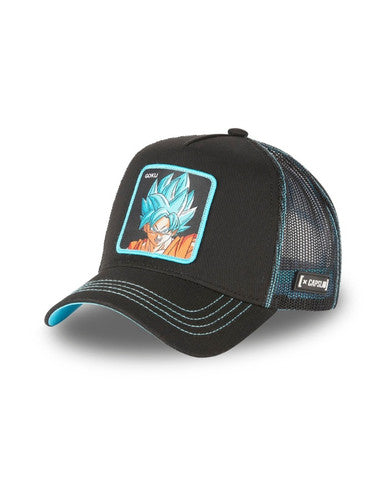 TRUCKER CAPSLAB GOKU ULTRA INSTINCT NOIR/BLEU - Cashville