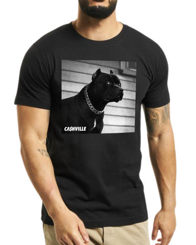 T-shirt Doggie Noir - Cashville