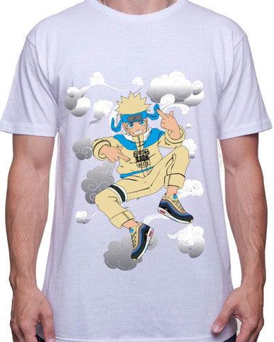 T-shirt Naruto - Cashville Blanc