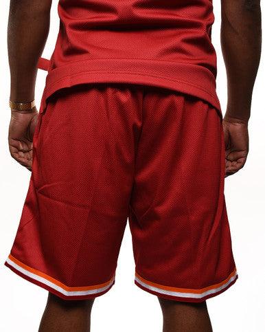 Short NBA Fashion Heat Rouge