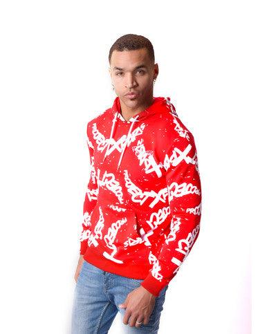 Hoodie pxp rouge - Cashville