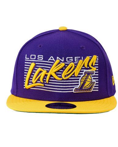 Casquette New Era Snapback 9Fifty Los Angeles Lakers Noir - Cashville