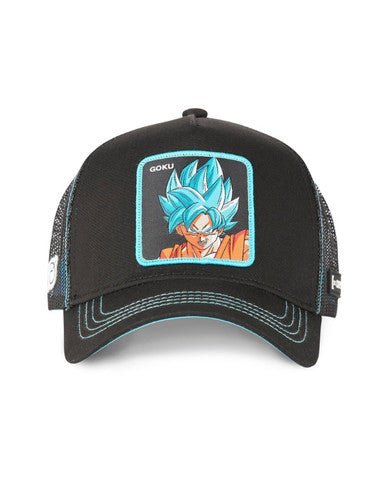 TRUCKER CAPSLAB GOKU ULTRA INSTINCT NOIR/BLEU - Cashville