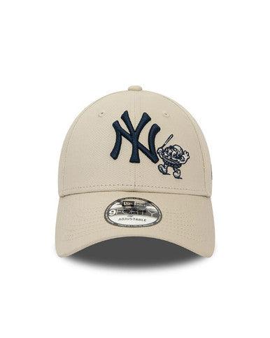 Casquette 9FORTY New York Yankees Food Character BEIGE - Cashville