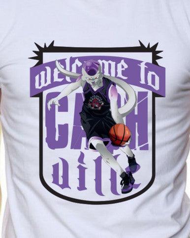 T-Shirt Cashville DBZ Boo Toronto Raptors Blanc