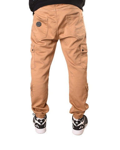 JOGGER PROJECT X PARIS SERRAGE ELASTIQUE MARRON - Cashville