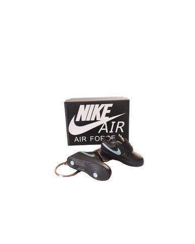 PORTE-CLES AIR FORCE 1 "TIFFANY" NOIR (EXCLUSIVITÉ : BOÎTE + 2 PORTE-CLÉS) - Cashville