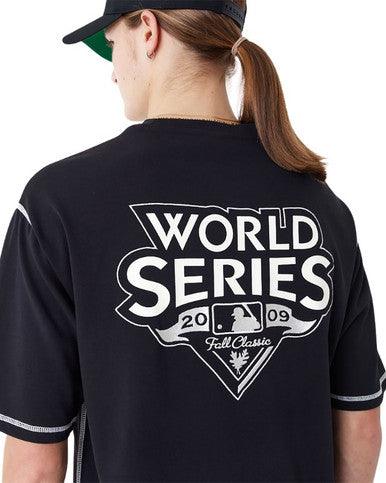 Tshirt Oversize New York Yankees MLB World Series NOIR - Cashville