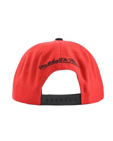 Casquettes Mitchell and Ness Snapback Day One Chicago Bulls Rouge - Cashville