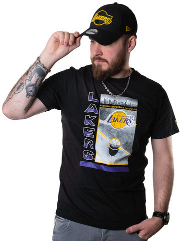 Tshirt New Era Photo Court Lakers - Cashville