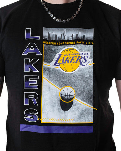 Tshirt New Era Photo Court Lakers