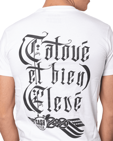 T-shirt Cashville Ragnar Blanc