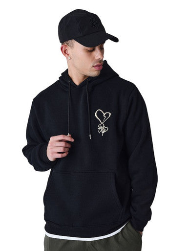 HOODIE PROJECT X PARIS "COEUR" NOIR - Cashville