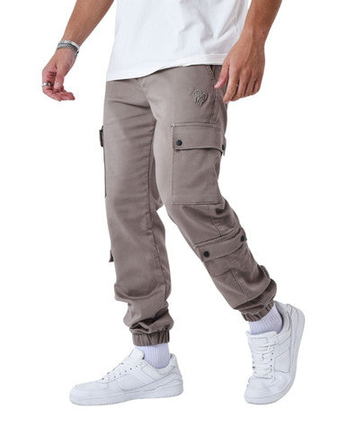 JOGGER PROJECT X PARIS SERRAGE ELASTIQUE TAUPE - Cashville