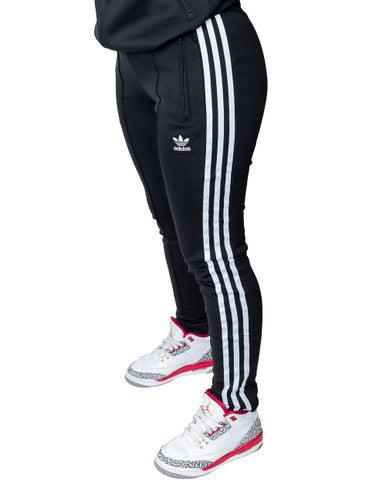 Jogging noir femme adidas best sale